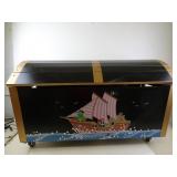 Large Childrens Pirate Design Rolling Treasure