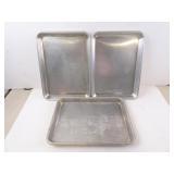 Lot of 3 Nordic Ware 13" x 9" Baking Trays