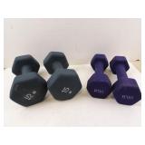 Lot of 2 Sets of Exercise Weights
