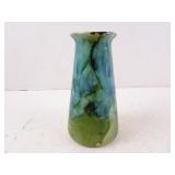 Antique Brush McCoy Onyx Drip Glaze Vase 6.5"