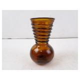MCM Vintage Mini Crackle Glass Bud Vase with