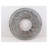 15.5" Antique Cast Iron Decorative Grate Cover