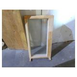 Lot of 3 Wooden Window Sashes 17 3/4"x32 3/8"