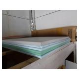 Lot of 6 Foam Board Insulation 1"/2" & Pipe