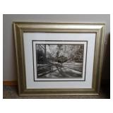 Framed & Matted Scenic Photo 26" x 30"