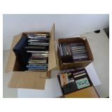 Assorted CDs and Tapes