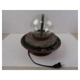 Decorative Water Fountain with Glass Globe