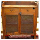 Period Queen Anne bookcase secretary