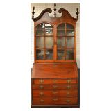 Period Queen Anne secretary bookcase