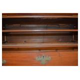 Period Queen Anne secretary bookcase