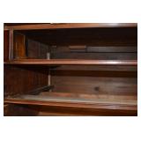 Period Queen Anne secretary bookcase