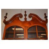 Period Queen Anne secretary bookcase