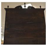 Period Queen Anne secretary bookcase