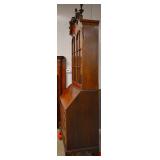 Period Queen Anne secretary bookcase