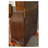 Period Queen Anne secretary bookcase