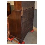 Period Queen Anne secretary bookcase