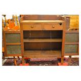 Walnut 8punched tin Wythe pie safe