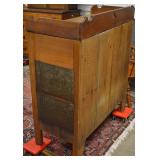 Walnut 8punched tin Wythe pie safe