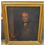 Hubbard portrait painting