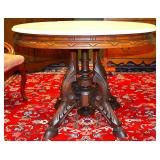 Scarce HOOF foot Victorian MT table
