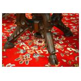 Scarce HOOF foot Victorian MT table