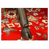 Scarce HOOF foot Victorian MT table
