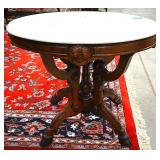 Scarce HOOF foot Victorian MT table