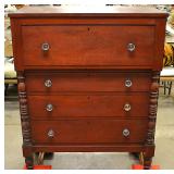 Cherry 4drawer chest