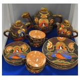 Japanese Satsuma tea set