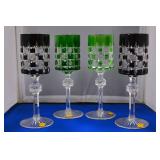 Cut to crystal stemware