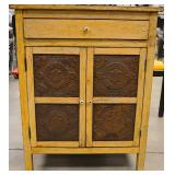 Mini punched tin pie safe