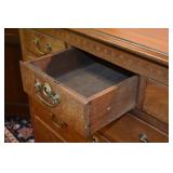 Walnut 8drawer chest w/inlay