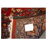 12'3'x9' Persian Sarouk rug