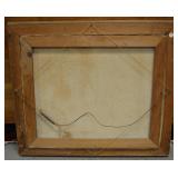 European scene oil signed Rodel