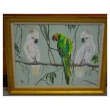 Original Inge Klein signed dated painting