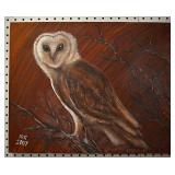 Original Inge Klein signed dated painting