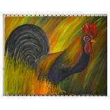 Original Inge Klein signed dated painting