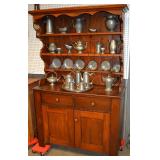 Pewter cupboard & Pewter