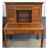 Victorian walnut plantation desk