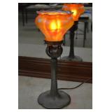 Handel signed boudier lamp