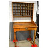 32 box Post Office sorting desk