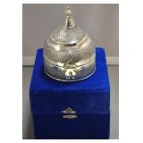 94/100 Pak silver lidded box