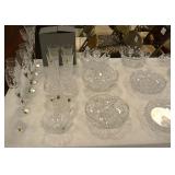 Waterford & signed cut glass