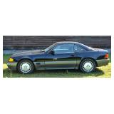 1992 Mercedes Benz 500SL coupe auto