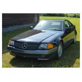 1992 Mercedes Benz 500SL coupe auto
