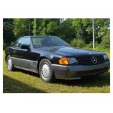 1992 Mercedes Benz 500SL coupe auto