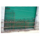 Cast iron fencing