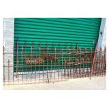 Cast iron fencing
