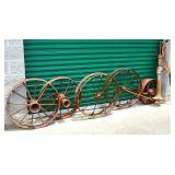 Implement wheels