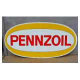 PENNZOIL 2SIDED 4'X8' PORCELAIN SIGN